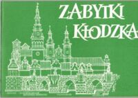 Miniatura okładki Broniewska Anna Zabytki Kłodzka. 