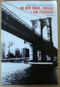 Miniatura okładki Grzeloński Bogdan Do New Yorku, Chicago i San Francisco. Szkice do biografii polsko-amerykańskich.