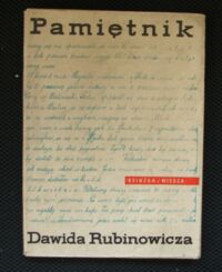 Miniatura okładki  Pamiętnik Dawida Rubinowicza.