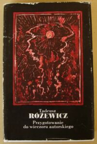 Miniatura okładki Różewicz Tadeusz /ilustr. J. Tchórzewski/ Przygotowanie do wieczoru autorskiego.