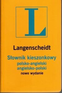 Zdjęcie nr 1 okładki  Słownik kieszonkowy polsko-angielski angielsko-polski.