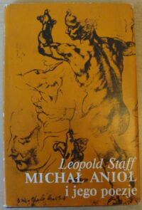 Miniatura okładki Staff Leopold Michał Anioł i jego poezje.