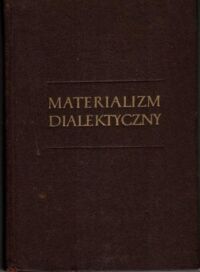 Miniatura okładki Aleksandrow J.F. /red./ Materializm dialektyczny.