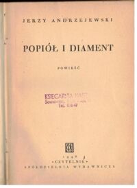 Miniatura okładki Andrzejewski Jerzy Popiół i diament.