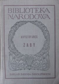 Miniatura okładki Arystofanes Żaby. /Seria II. Nr 94/