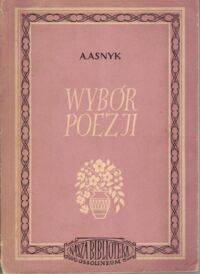 Miniatura okładki Asnyk Adam Wybór poezji.