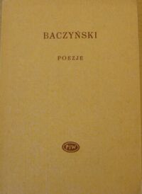 Miniatura okładki Baczyński Krzysztof Poezje. /Biblioteka Poetów/