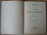 Zdjęcie nr 2 okładki Bagiński Walery Typy wiarusów napoleońskich. Zarysy biograficzne.