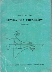 Miniatura okładki Bałanda Andrzej Fizyka dla chemików.