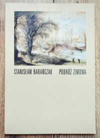 Miniatura okładki Barańczak Stanisław Podróż zimowa.
