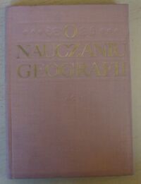 Zdjęcie nr 1 okładki Barbag Józef /tłum./ O nauczaniu geografii.