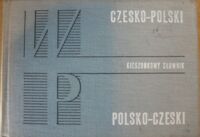 Zdjęcie nr 1 okładki Bergova Dobroslava, Batowski Henryk Kieszonkowy słownik czesko-polski i polsko-czeski. 