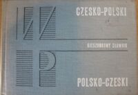 Miniatura okładki Bergova Dobroslava, Batowski Henryk Kieszonkowy słownik czesko-polski i polsko-czeski. 