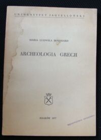 Miniatura okładki Bernhard Maria Ludwika Archeologia Grecji.