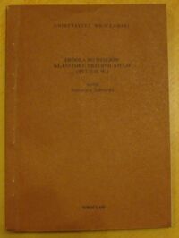 Miniatura okładki Bobowski Kazimierz /wydał/ Źródła do dziejów klasztoru trzebnickiego (XVI-XIX w.).