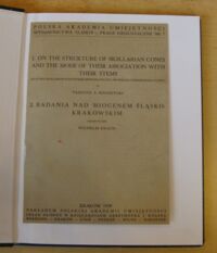 Zdjęcie nr 2 okładki Bocheński Tadeusz 1. On the strukture of sigillarian cones and the mode of their association with their stems (Budowa sygilariowych szyszek sporofilowych i sposób ich umieszczenia na pniu)by Tadeusz A. Bocheński. 2. Badania nad miocenem śląsko-krakowskim przeprowadził Wilhelm Krach. /Prace Geologiczne Nr 7/