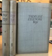 Miniatura okładki Boy - Żeleński Tadeusz Mózg i płeć. T.I/III. /Pisma, Tom VIII, IX, X/