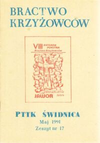 Miniatura okładki  Bractwo Krzyżowców. Maj 1991. Zeszyt nr 17.