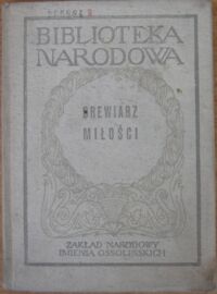 Miniatura okładki Brewiarz miłości. Antologia liryki staroprowansalskiej. Ser.II. Nr 137.