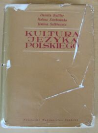 Zdjęcie nr 1 okładki Buttler Danuta, Kurkowska Halina, Satkiewicz Halina Kultura języka polskiego. Zagadnienia poprawności gramatycznej.