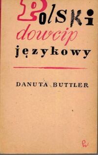 Miniatura okładki Buttler Danuta Polski dowcip językowy.