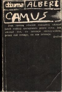 Zdjęcie nr 1 okładki Camus Albert Dżuma.