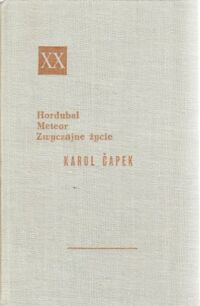 Zdjęcie nr 1 okładki Capek Karol Hordubal. Meteor. Zwyczajne życie. /Powieści XX wieku/