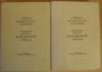 Miniatura okładki Cervantes Saavedra Miguel de /przeł. Anna Ludwika Czerny, Zygmunt Czerny/ Przemyślny szlachcic Don Kichote z Manczy. Część I-II.