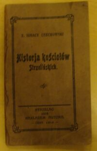 Miniatura okładki Czechowski Ignacy x. Historja kościołów strzelińskich.