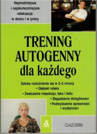 Zdjęcie nr 1 okładki Derra Claus Trening autogenny dla każdego.