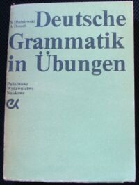 Zdjęcie nr 1 okładki Dłużniewski Stanisław, Donath Adolf Deutsche Grammatik in Ubungen.