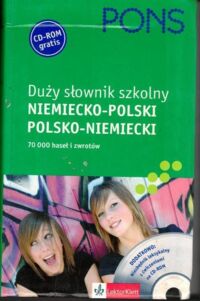 Zdjęcie nr 1 okładki  Duży słownik szkolny niemiecko-polski polsko-niemiecki. /PONS/