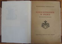 Zdjęcie nr 1 okładki Dworzaczek Włodzimierz "Schlichtingowie w Polsce. Szkic genealogiczno-historyczny." DEDYKACJA.