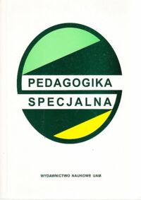 Miniatura okładki Dykcik Władysław /red./ Pedagogika specjalna.