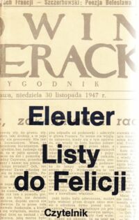 Miniatura okładki Eleuter Listy do Felicji.