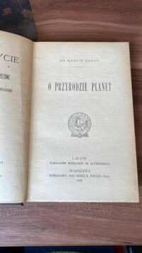 Miniatura okładki Ernst Marcin O przyrodzie planet.