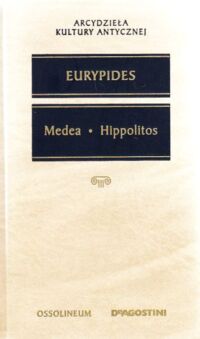 Miniatura okładki Eurypides Medea. Hippolitos. /Arcydzieła Kultury Antycznej/