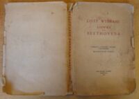 Zdjęcie nr 1 okładki Fabry Władysław /przeł. i zaopatrzył wstępem i obj./ Listy wybrane Ludwika van Beethovena. 