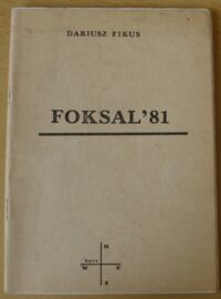 Miniatura okładki Fikus Dariusz Foksal 81.