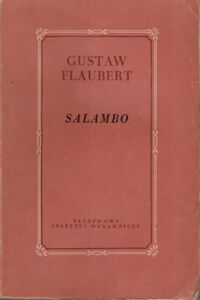 Miniatura okładki Flaubert Gustave Salambo.
