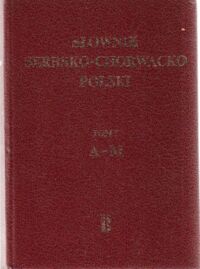 Miniatura okładki Francic Vilim Słownik serbsko-chorwacko-polski. Tom I/II.