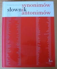 Miniatura okładki Gajewska Beata, Pawlus Marta Słownik synonimów i antonimów.
