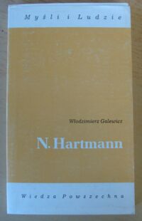Miniatura okładki Galewicz Włodzimierz N. Hartmann. /Myśli i Ludzie/