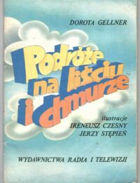 Miniatura okładki Gellner Dorota Podróż na liściu i chmurze.