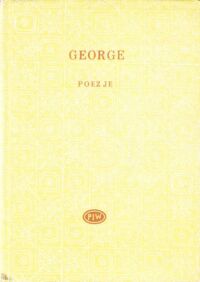Miniatura okładki George Stefan Poezje. /Biblioteka Poetów/