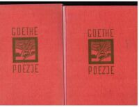 Miniatura okładki Goethe Jan Wolfgang Poezje. Tom 1-2. 