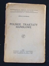 Miniatura okładki Goldmann Stefan Polskie traktaty handlowe.