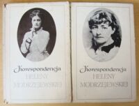 Miniatura okładki Got Jerzy, Szczublewski Józef /wybór i oprac./ Korespondencja Heleny Modrzejewskiej i Karola Chłapowskiego. T.I-II.