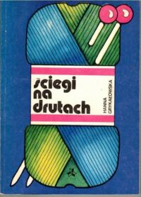 Miniatura okładki Grykałowska Hanna Ściegi na drutach.