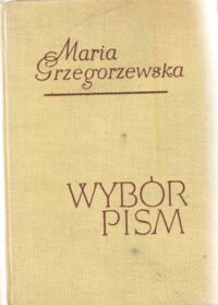Miniatura okładki Grzegorzewska Maria Wybór pism.